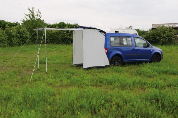 Heckzelt VERTIC für VW Caddy 3/4 und andere Hochdachkombis